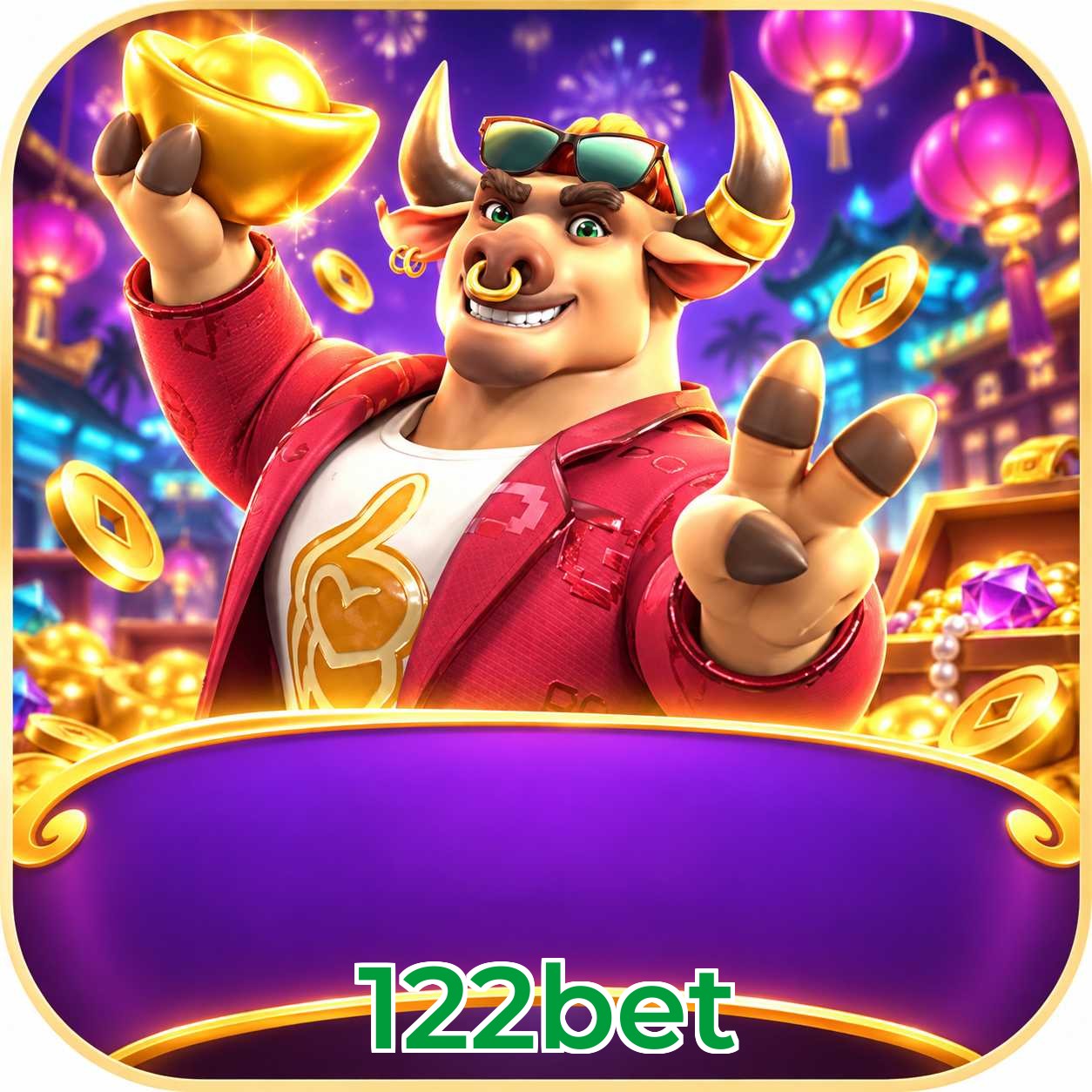 Contedo de jogos no canal Telegram 122bet